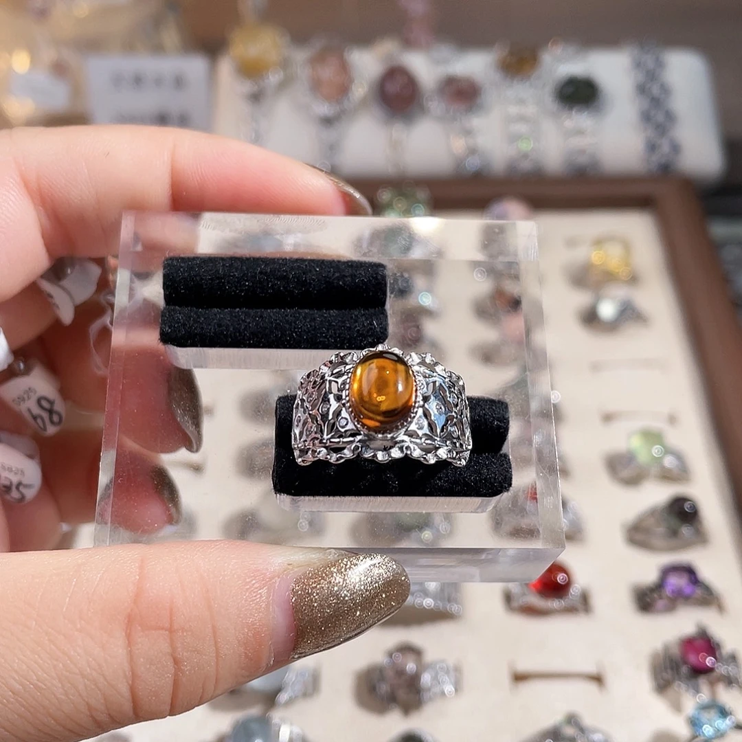 远***5手链水晶银S925镶嵌不支持无理由退换货