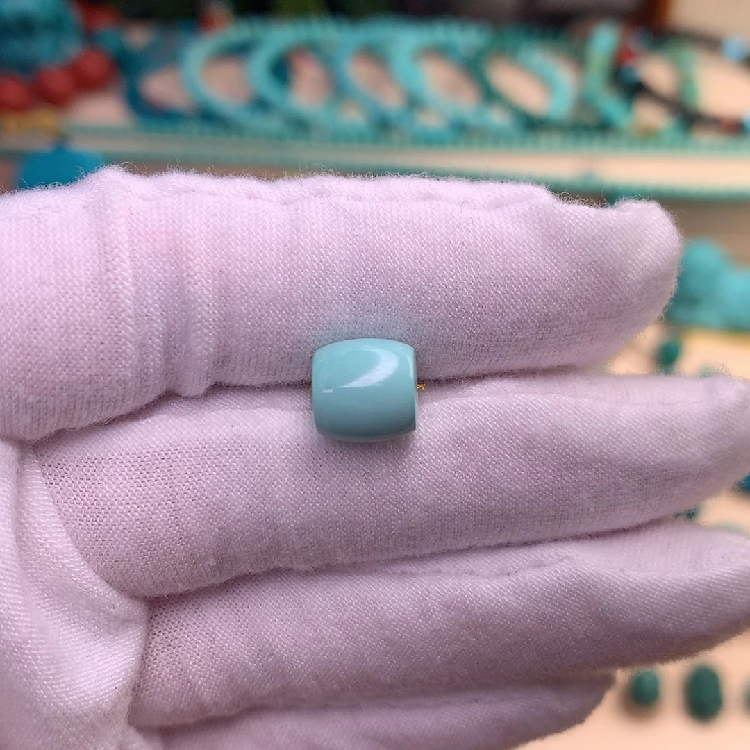 绿松石珠宝半成品未镶嵌