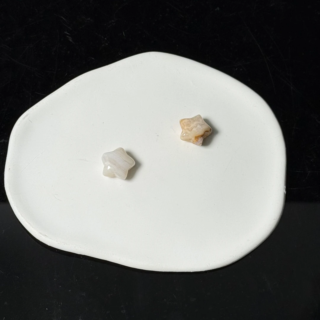 星星彩虹玛瑙配件（浅色）(多样性发一)