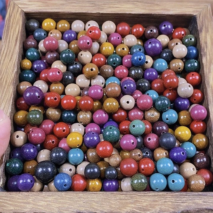 【0.8多宝珠】拍到手230颗打底微瑕