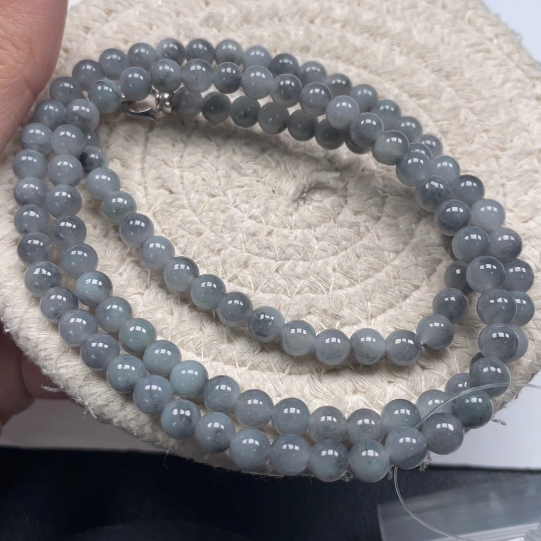 翡翠未镶嵌手链天然A货缅甸翡翠5.8