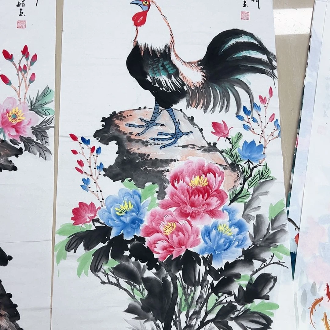 国画国画作品欣赏。^_^