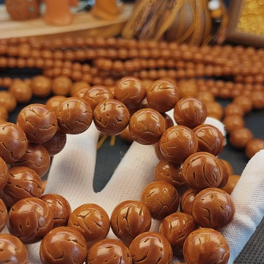 桃核吊坠用****716龙纹手串3条