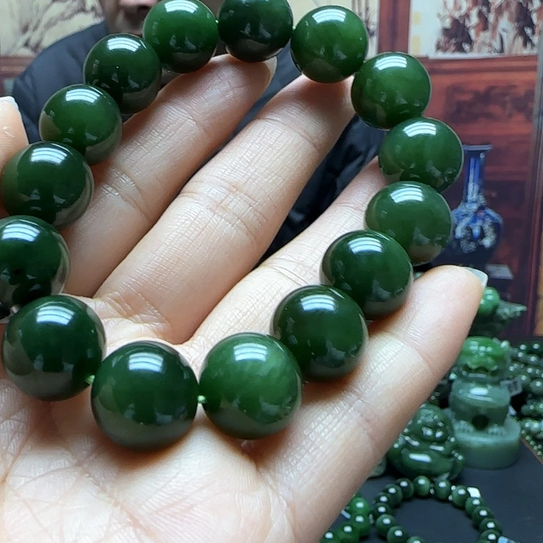 和田玉手串未镶嵌