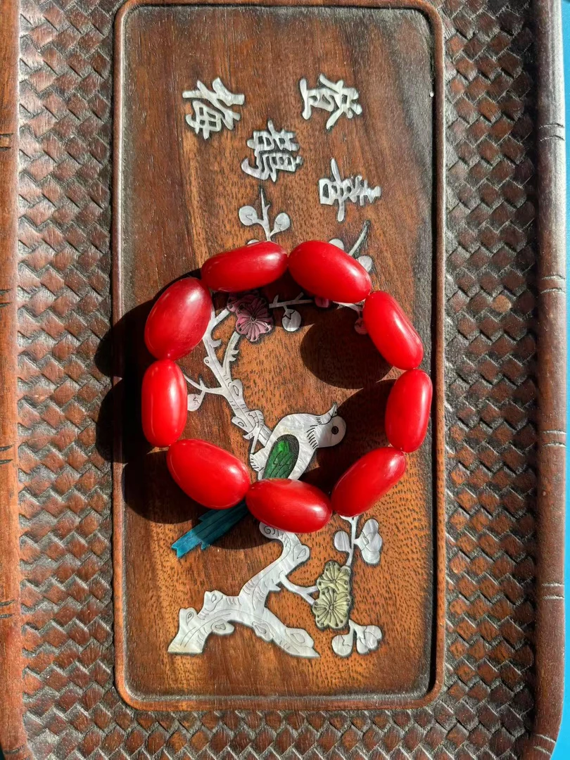 【专属链接】红蜜蜡手串