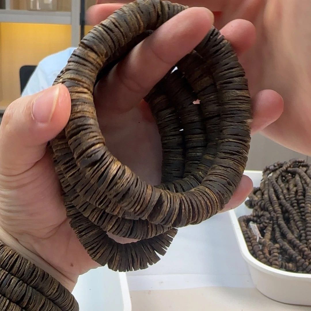 手串沉香白棋沉水片珠多样性发货1条20克