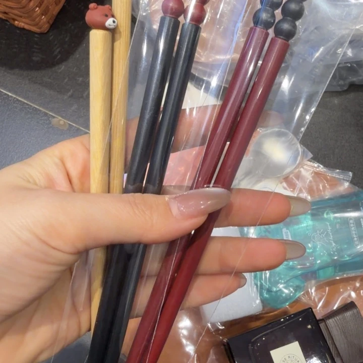 小熊筷子合金筷子两双