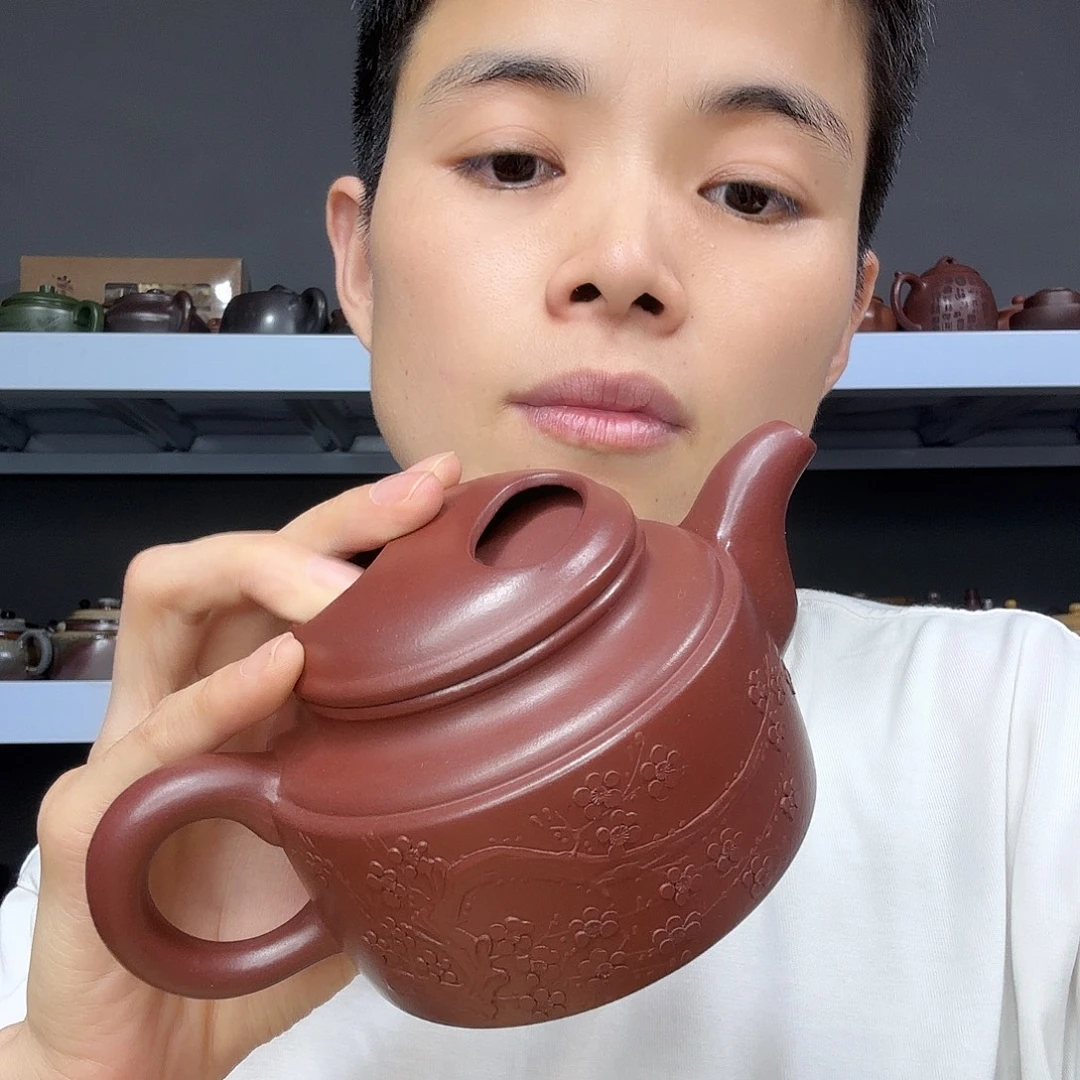 茶壶底槽青民间手艺人全手工制作