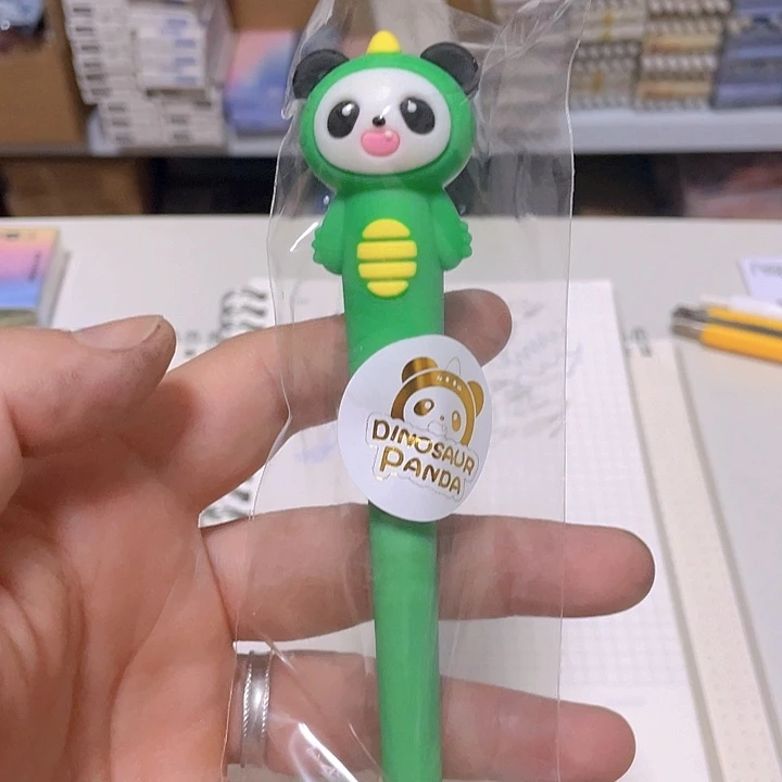 可奇造型直液式黑笔12支