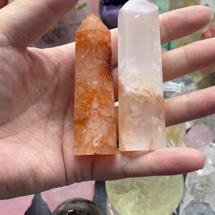 白***禾珠宝半成品水晶未镶嵌63