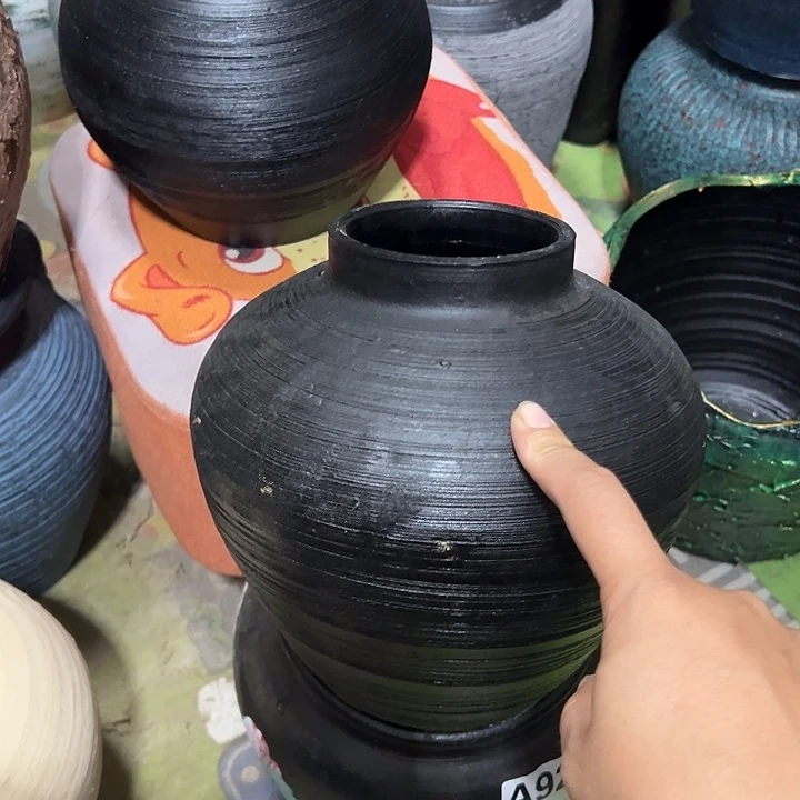 粗陶盆默认打孔高20口8