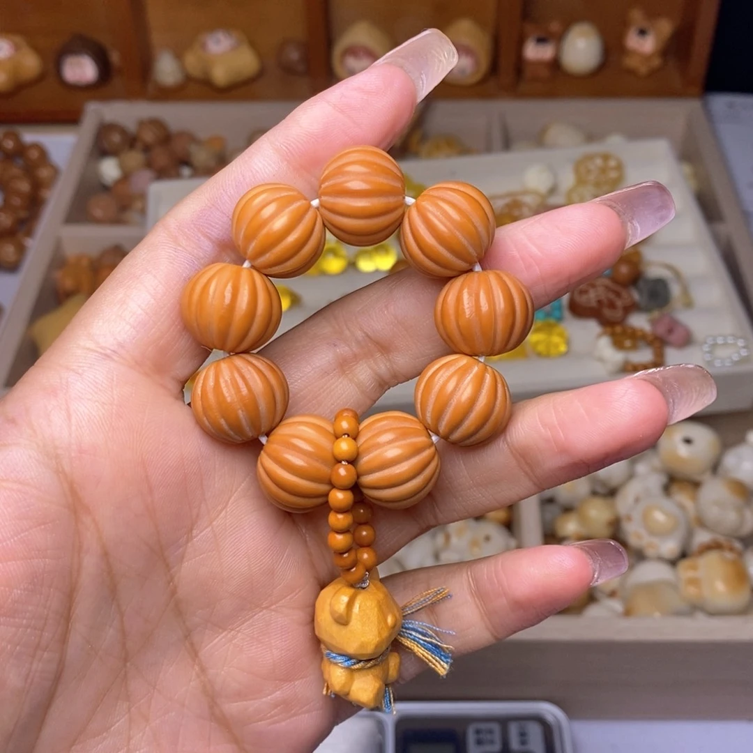 猴头核桃手串瓜珠手捻