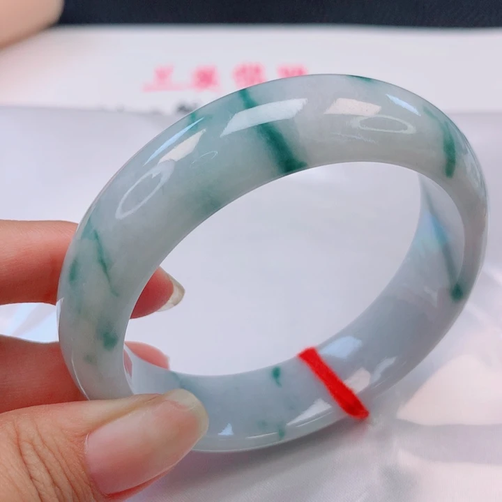 翡翠手镯未镶嵌用****657圈