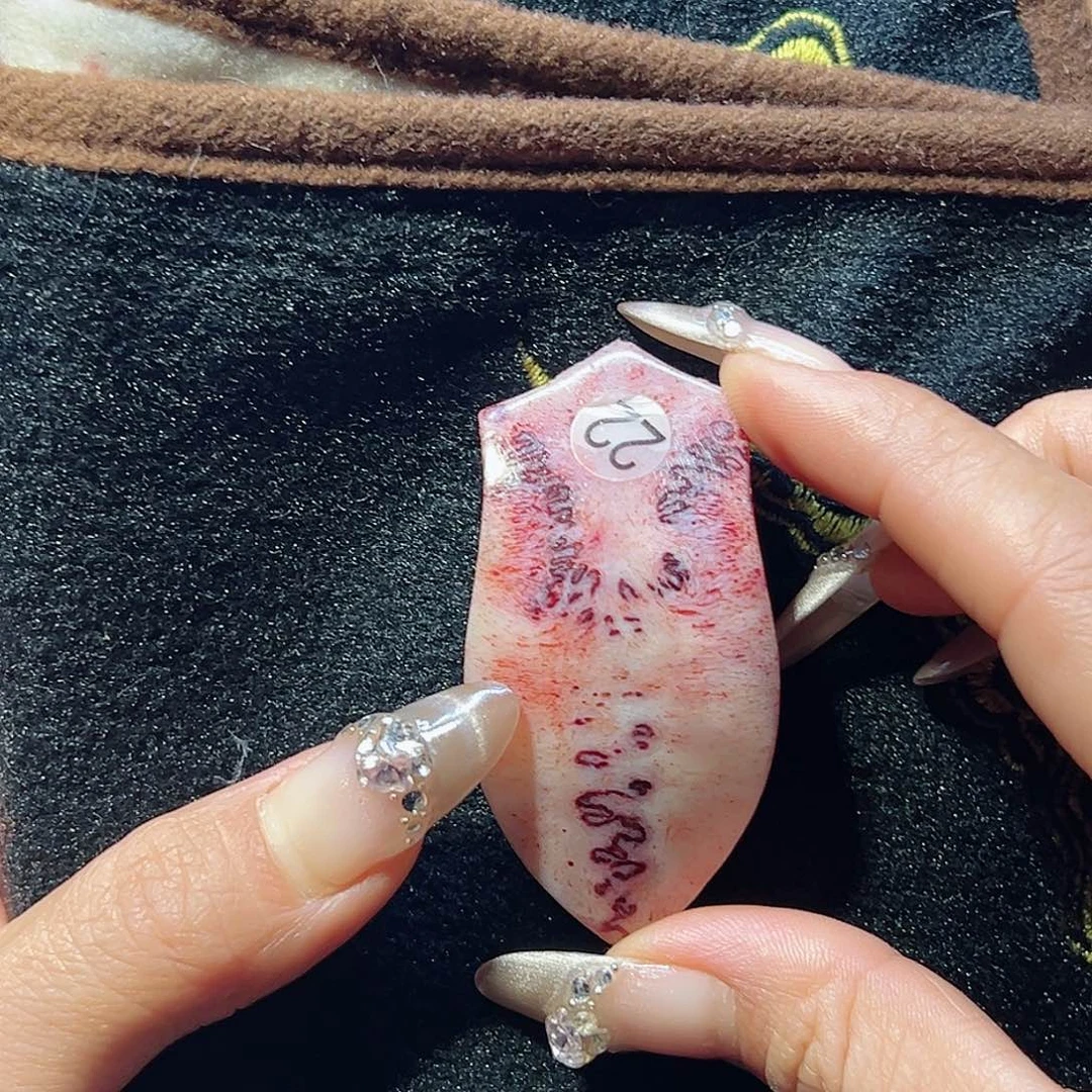 鹿骨把件鹿骨材质