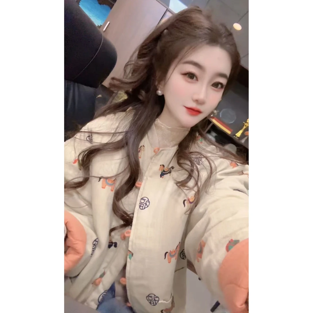 『马上有福X』时尚气质百搭外套9658