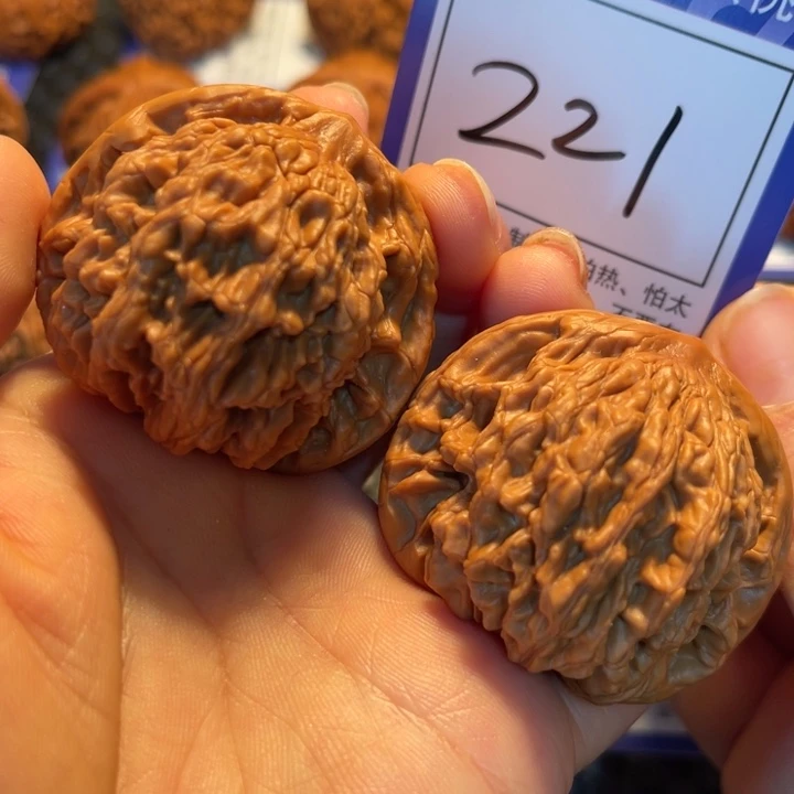 桃核吊坠46虎头221
