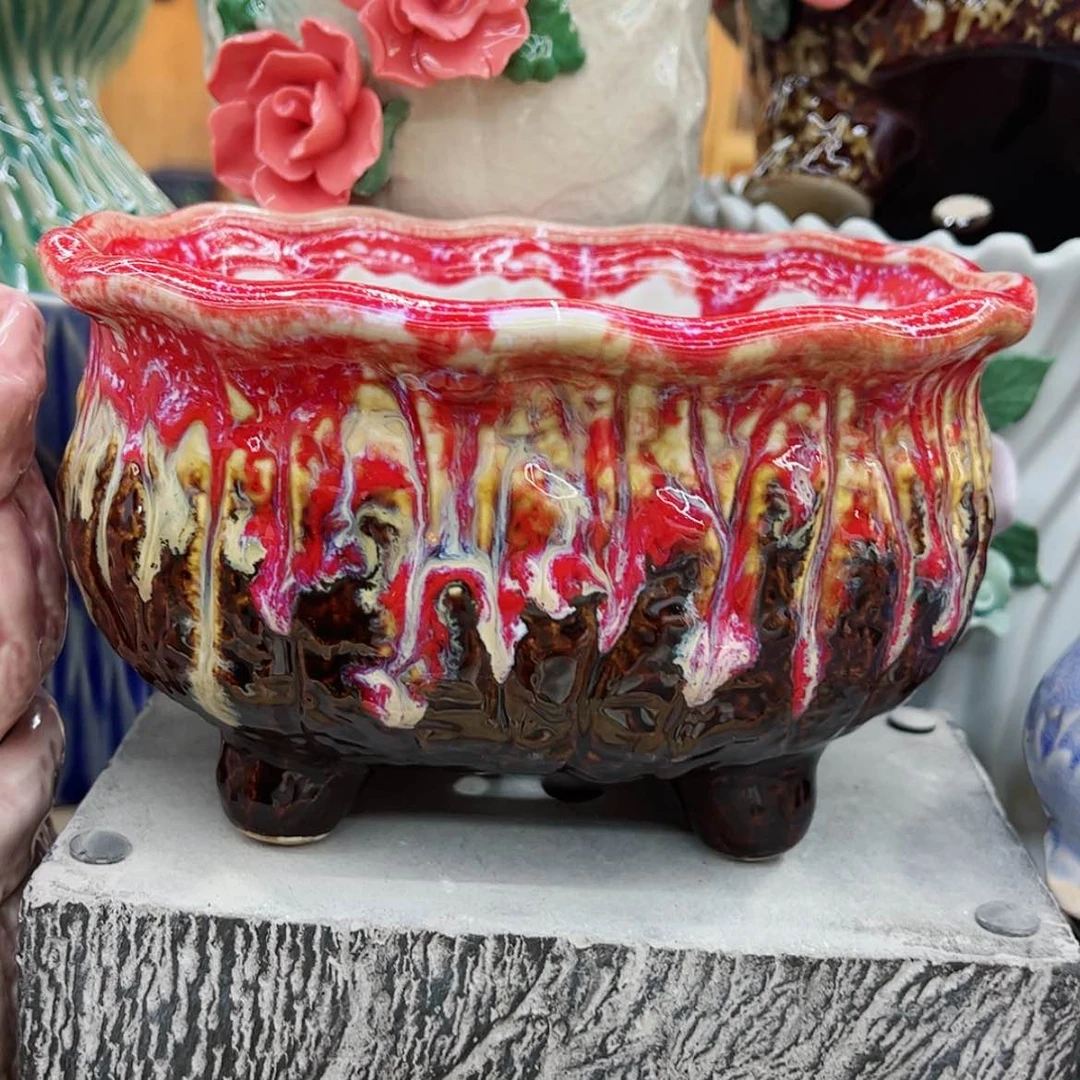 【闪购商品】陶瓷花盆