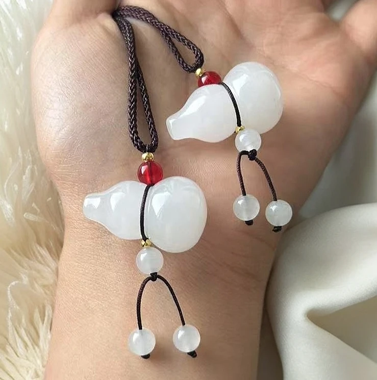 金丝玉天山翠葫芦挂件