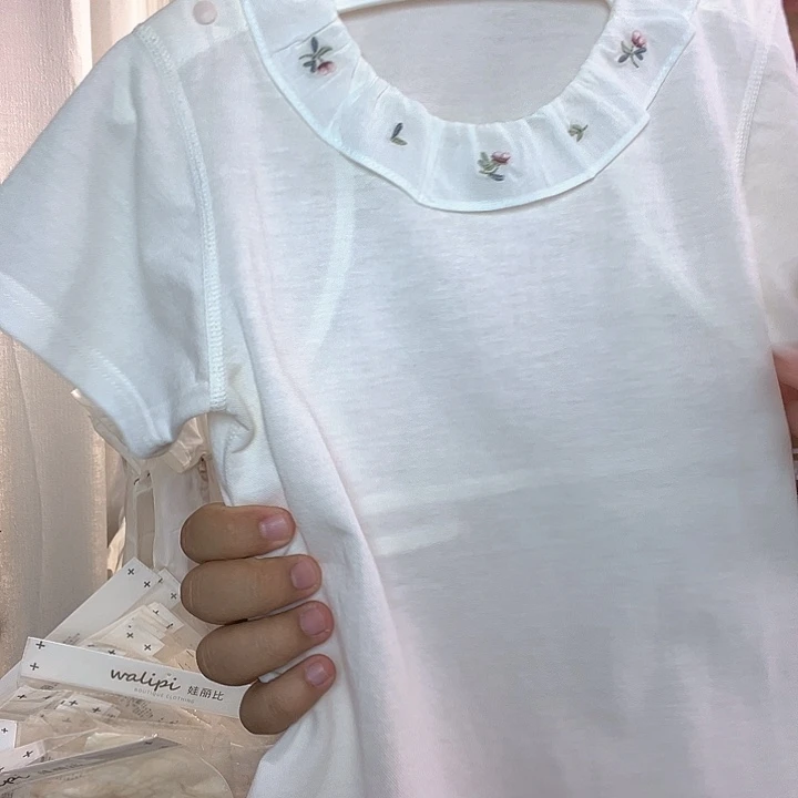 小***照娃丽比粉色T恤100