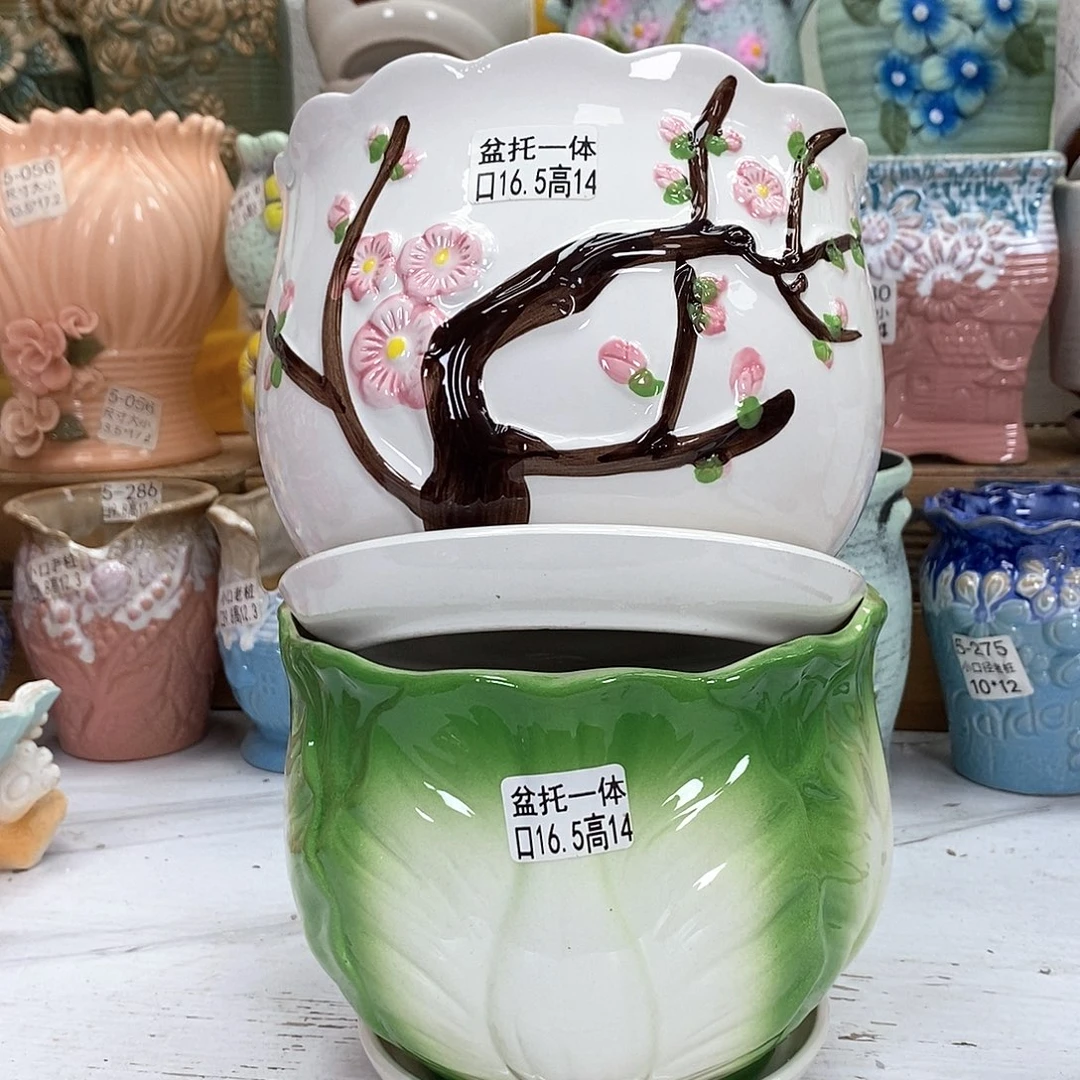 陶瓷@陶瓷花盆@@593837186969