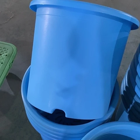 树脂微瑕9号4个无托蓝色