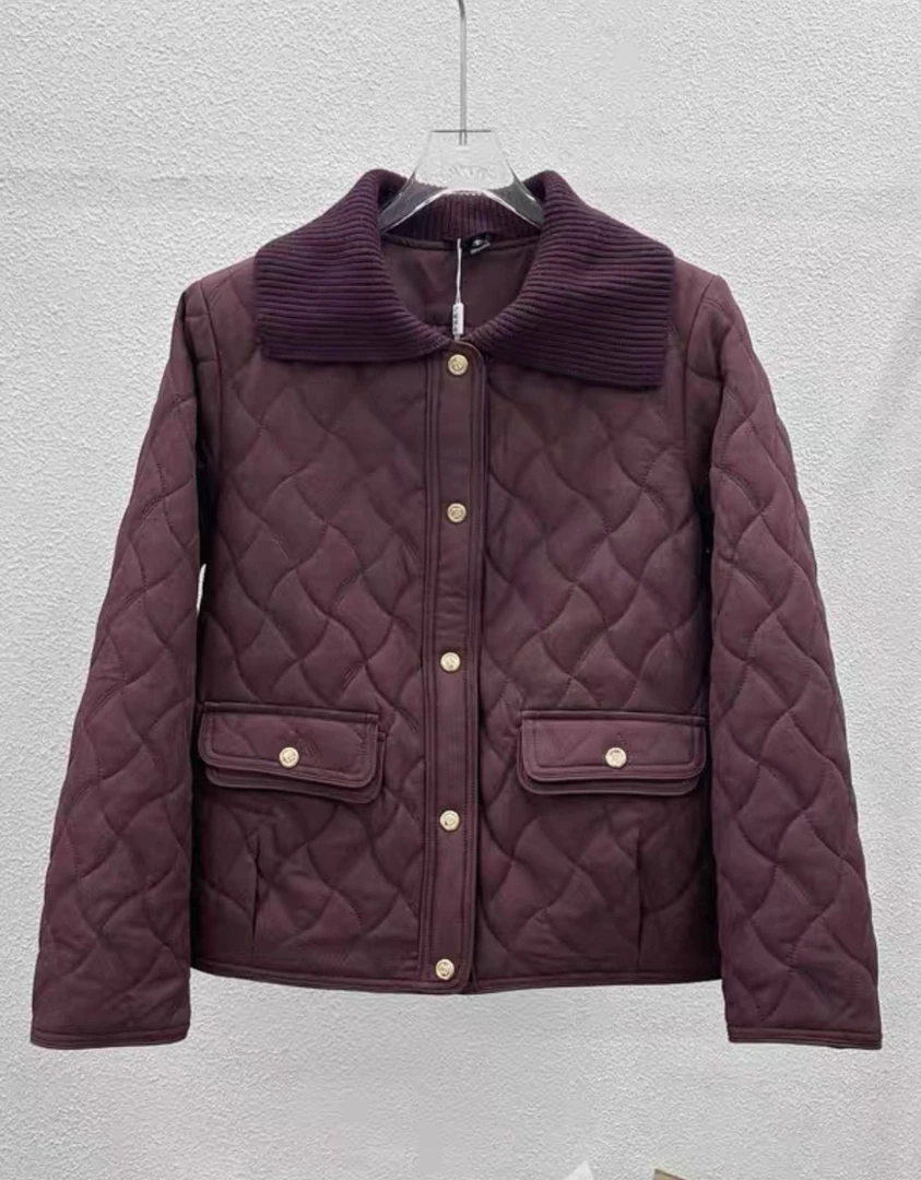 时尚短款夹棉外套休闲百搭加厚保暖-628