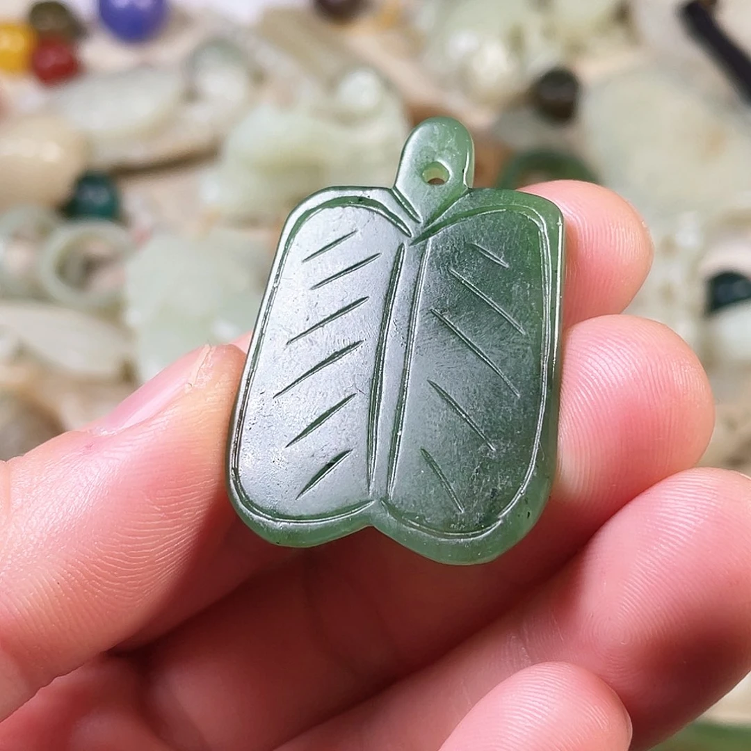 和田玉（糖玉）颈饰未镶嵌