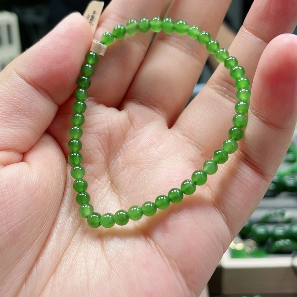 【闪购商品】未镶嵌手串和田玉（碧玉）