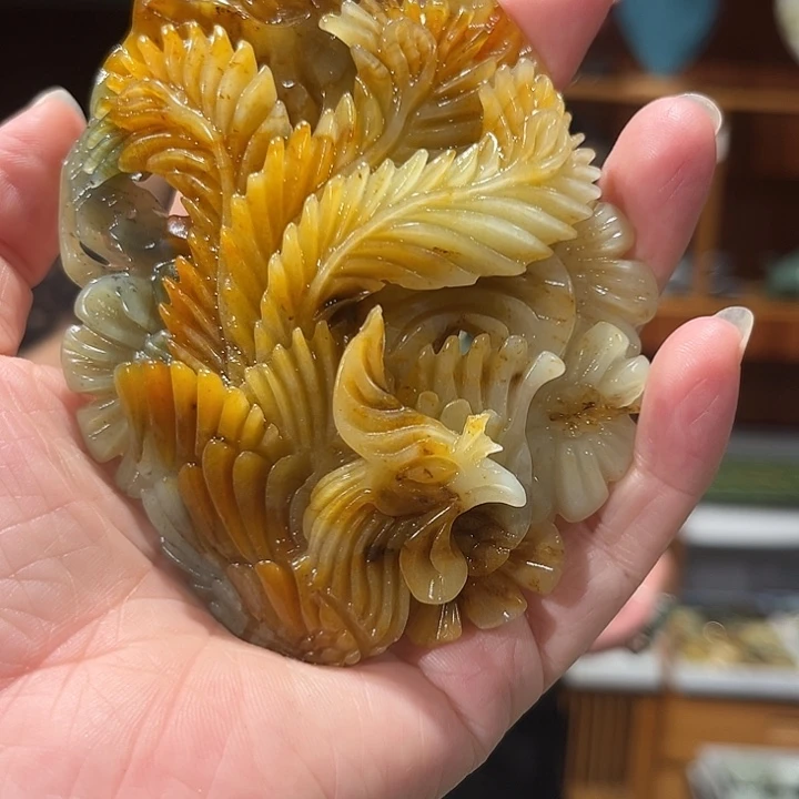 未镶嵌岫玉毛衣链