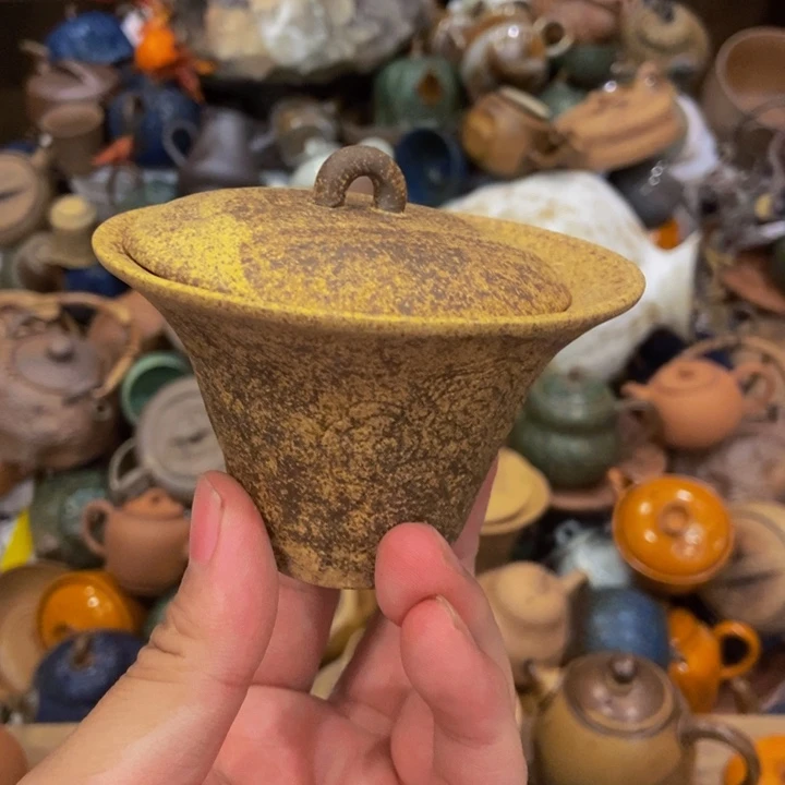 小*成柴烧老岩泥高端茶器