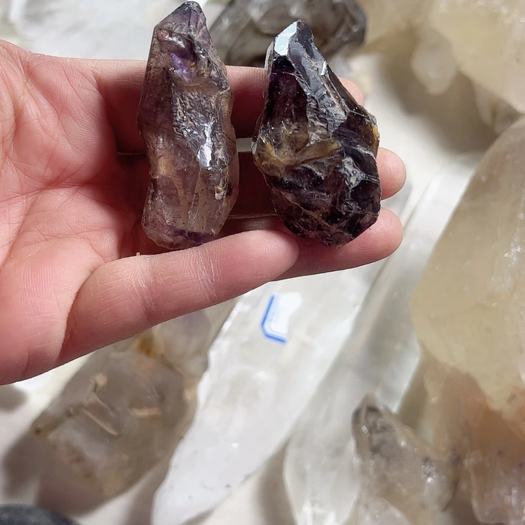 水晶天然水晶原石未镶嵌漫**瞬