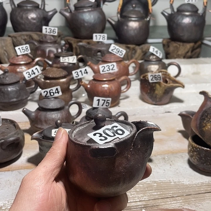 纯手工柴烧茶具精品