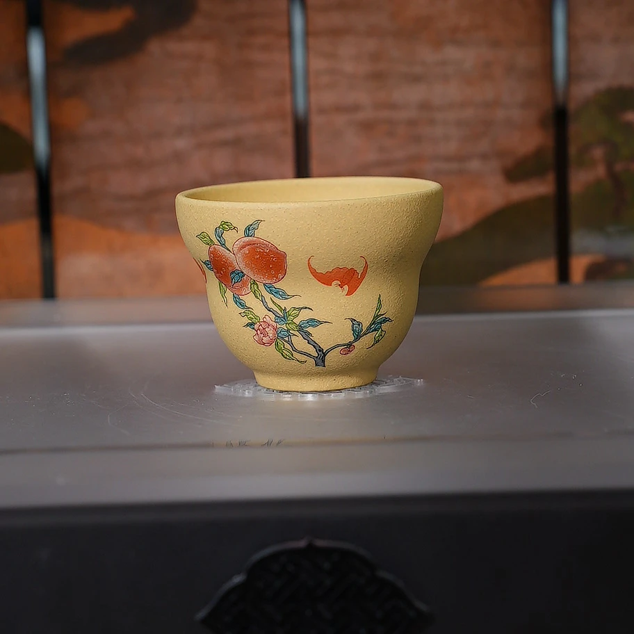DLG丨桃子葫芦杯紫砂