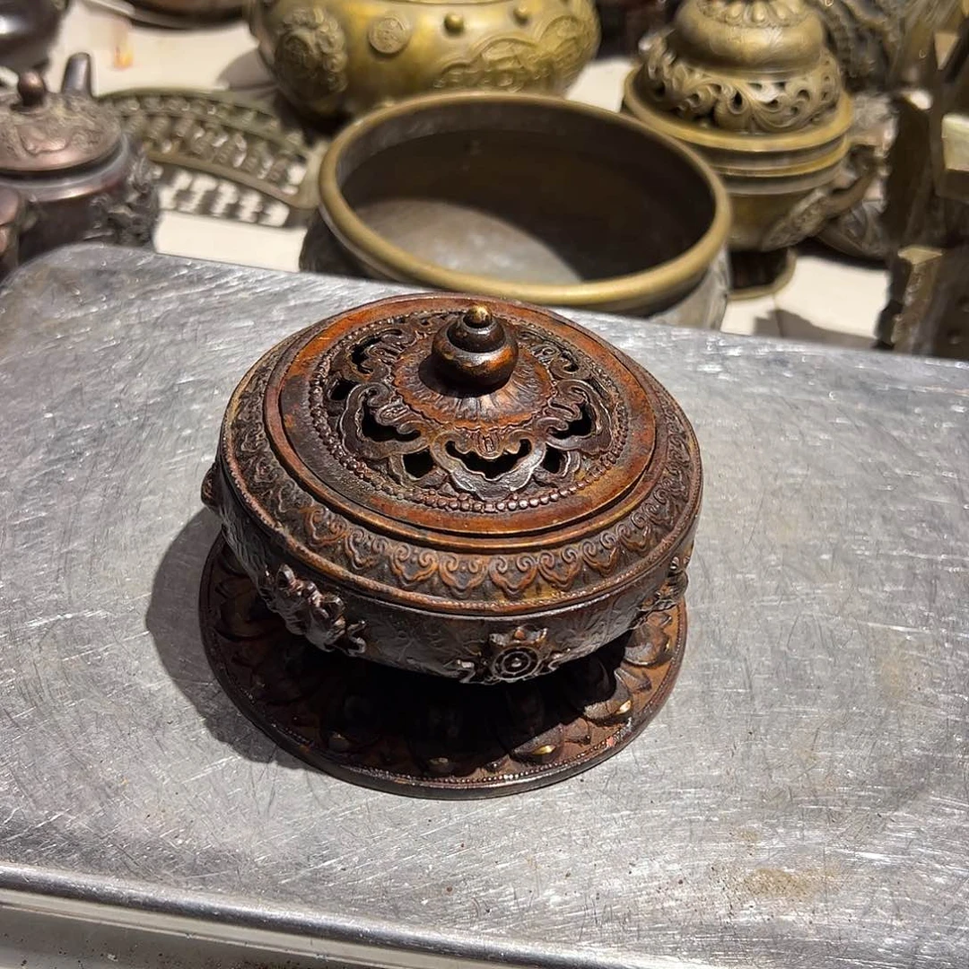 微瑕疵黄铜摆件工艺品