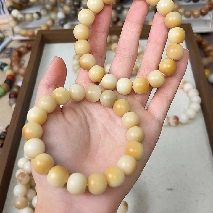 菩提根/象牙果手串卡13干磨微瑕福利