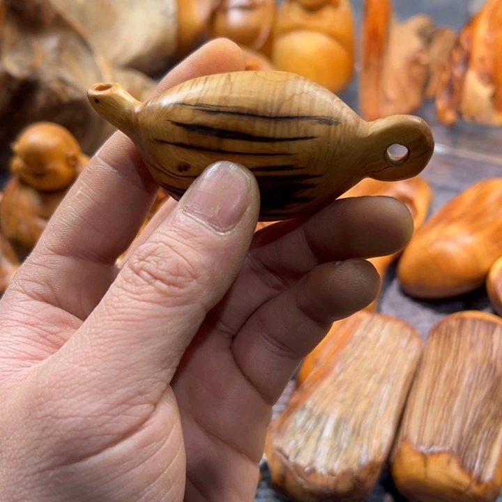 *****柏木（崖柏）陈化老料手串把件