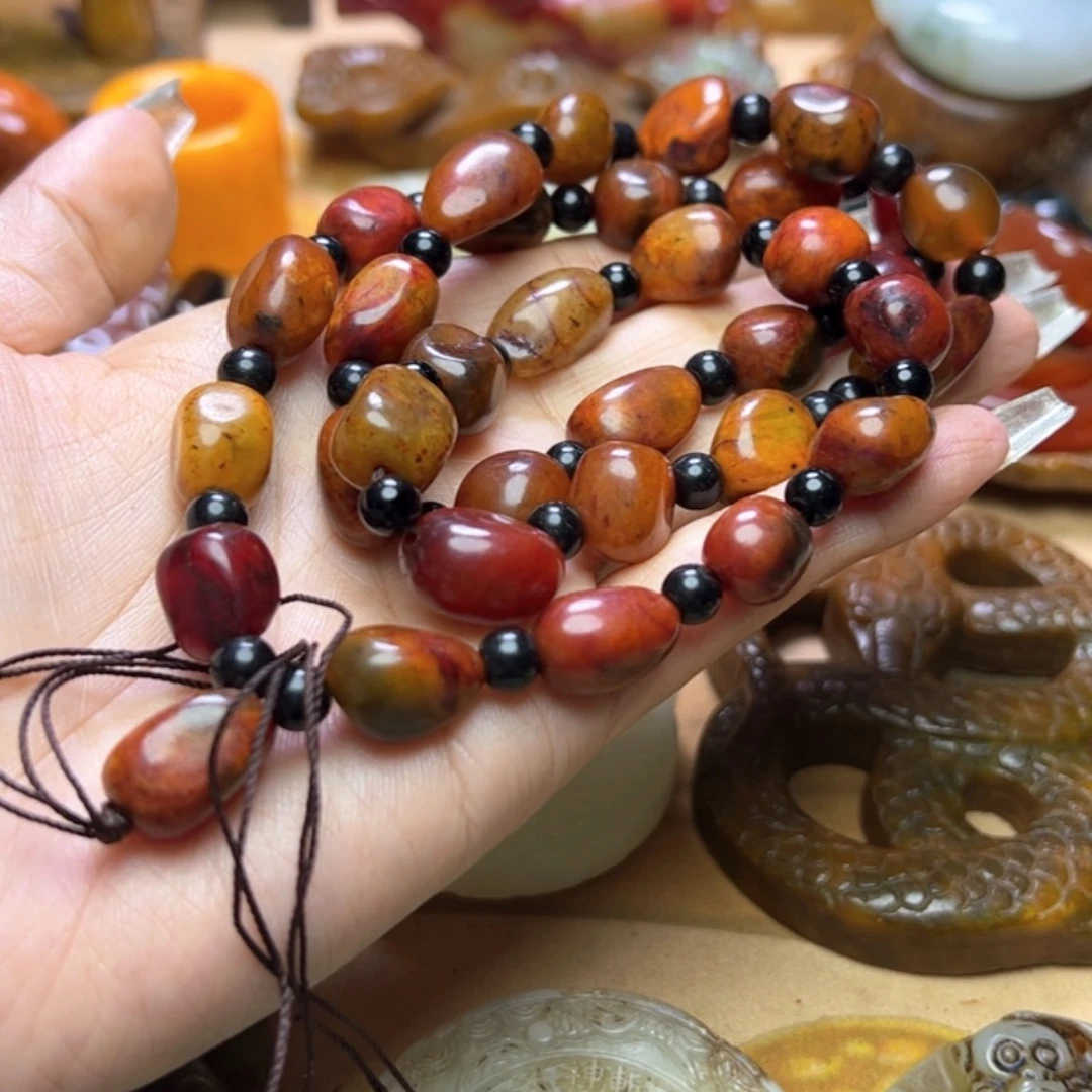 【闪购商品】蛇纹石玉颈饰未镶嵌