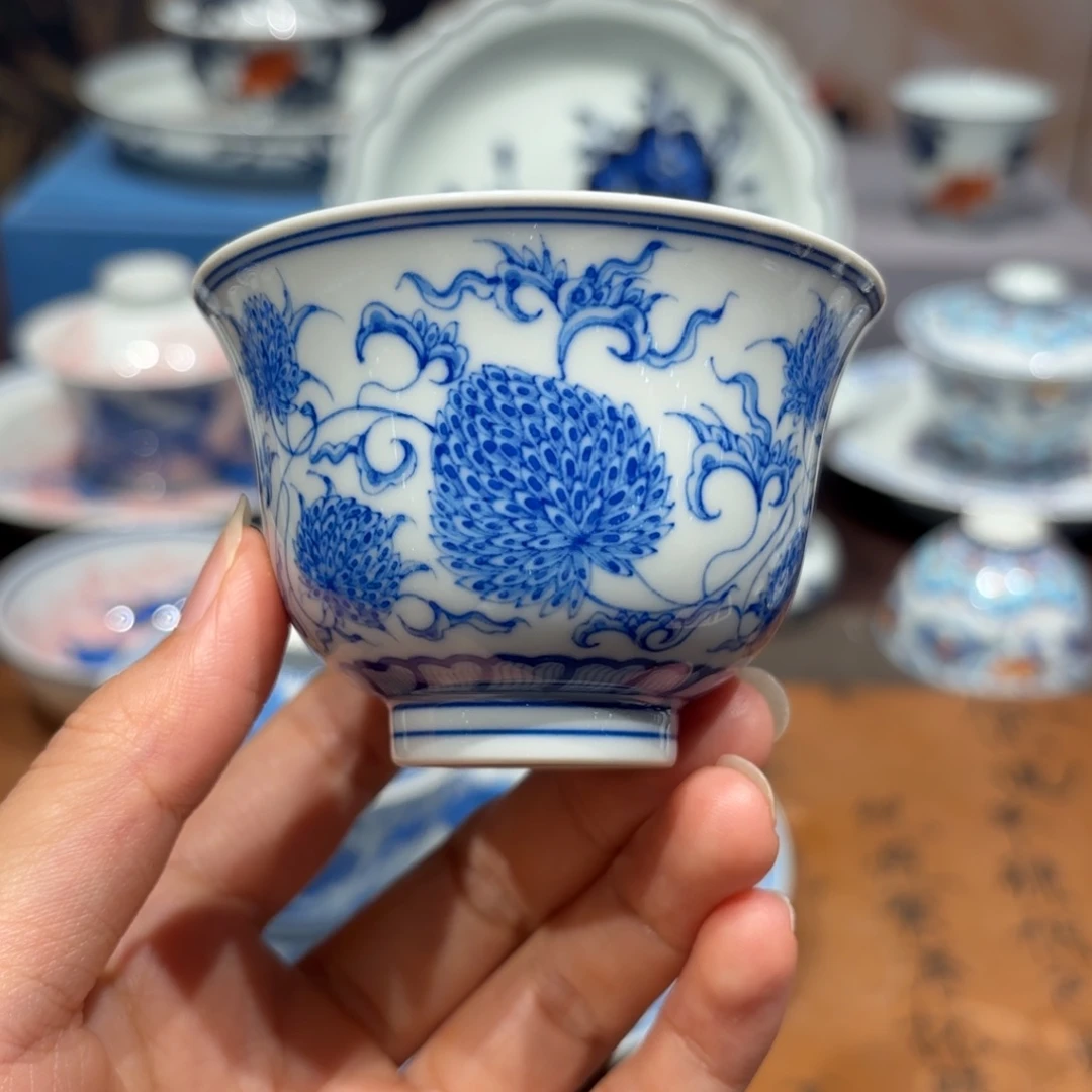 手工手绘陶瓷茶具