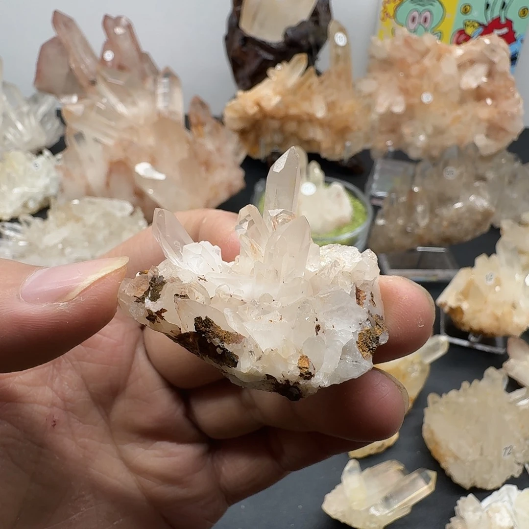 银S925镶嵌珠宝半成品水晶47