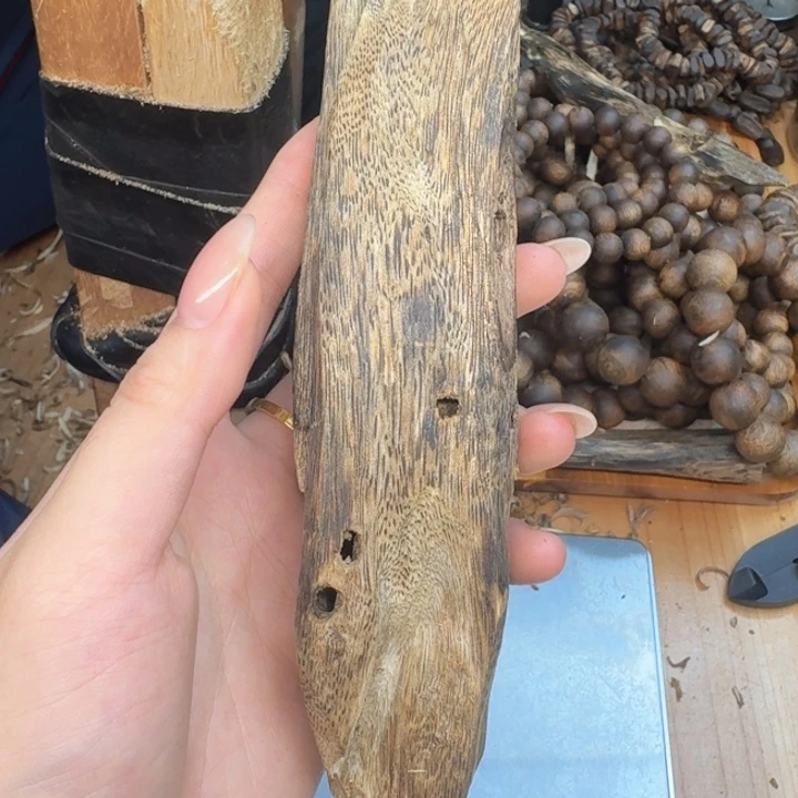 沉香碎屑沉香沉香奇楠块料65.2克