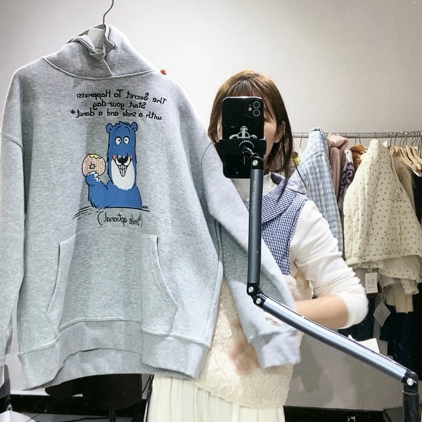 【闪购商品】灰色卫衣