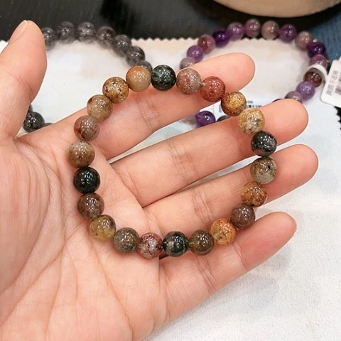 【闪购商品】未镶嵌手链水晶—福利卡8.5四季幽灵手串