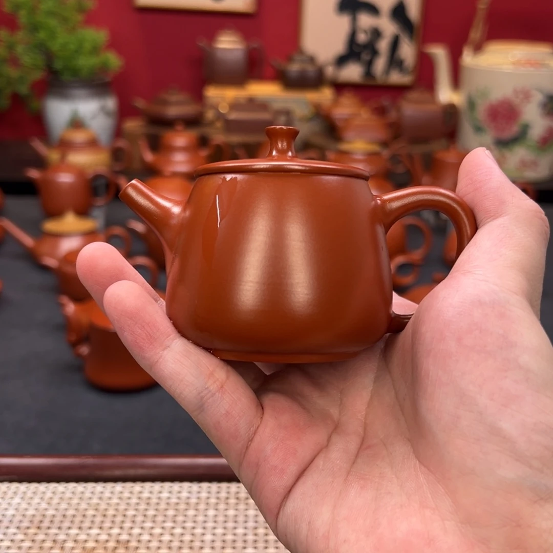 j***动紫砂茶壶潮州手拉壶手拉壶