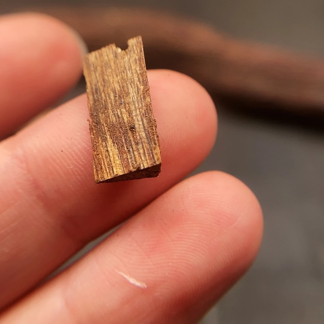 沉香吊坠越南芽庄黄棋楠0.19