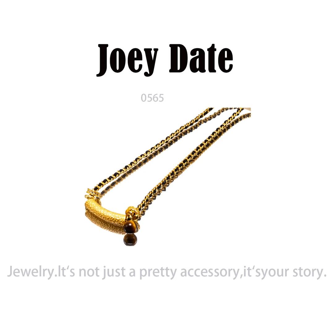 铜合金项链 时尚百搭轻奢设计师项链~0565