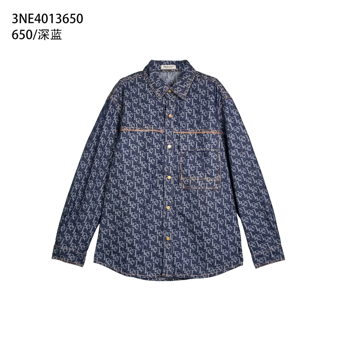 【TR】650-4013650外套（舒适型）春季经典印花舒适上衣