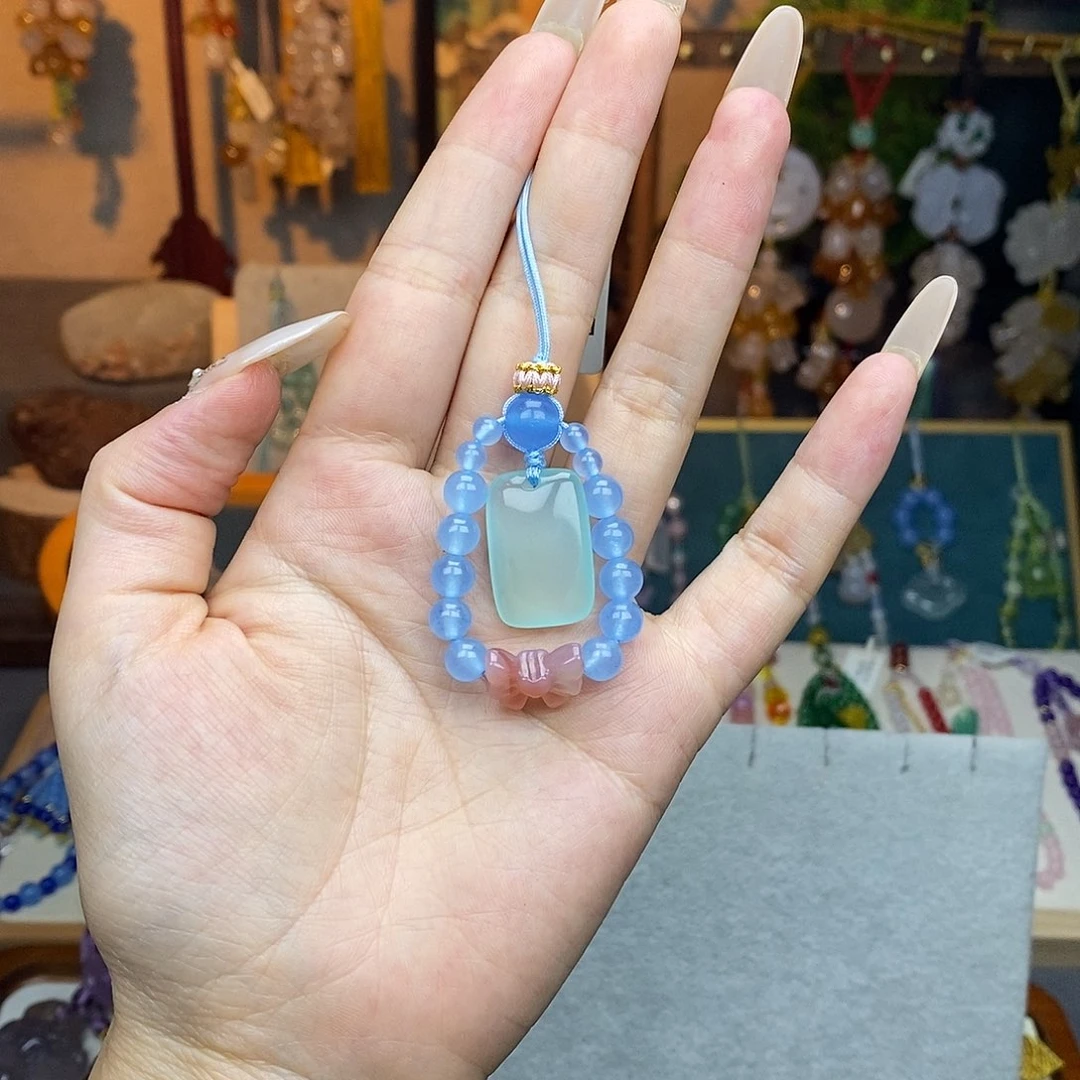 玛瑙/玉髓吊坠(不含链)未镶嵌