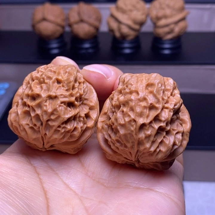 把件文玩核桃碧波金蟾85