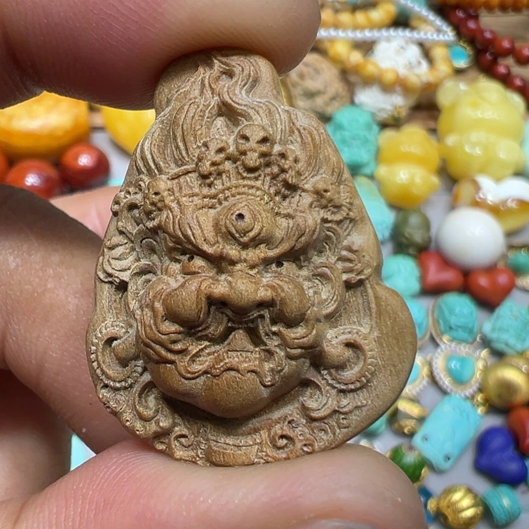 吊坠猴头核桃大黑天