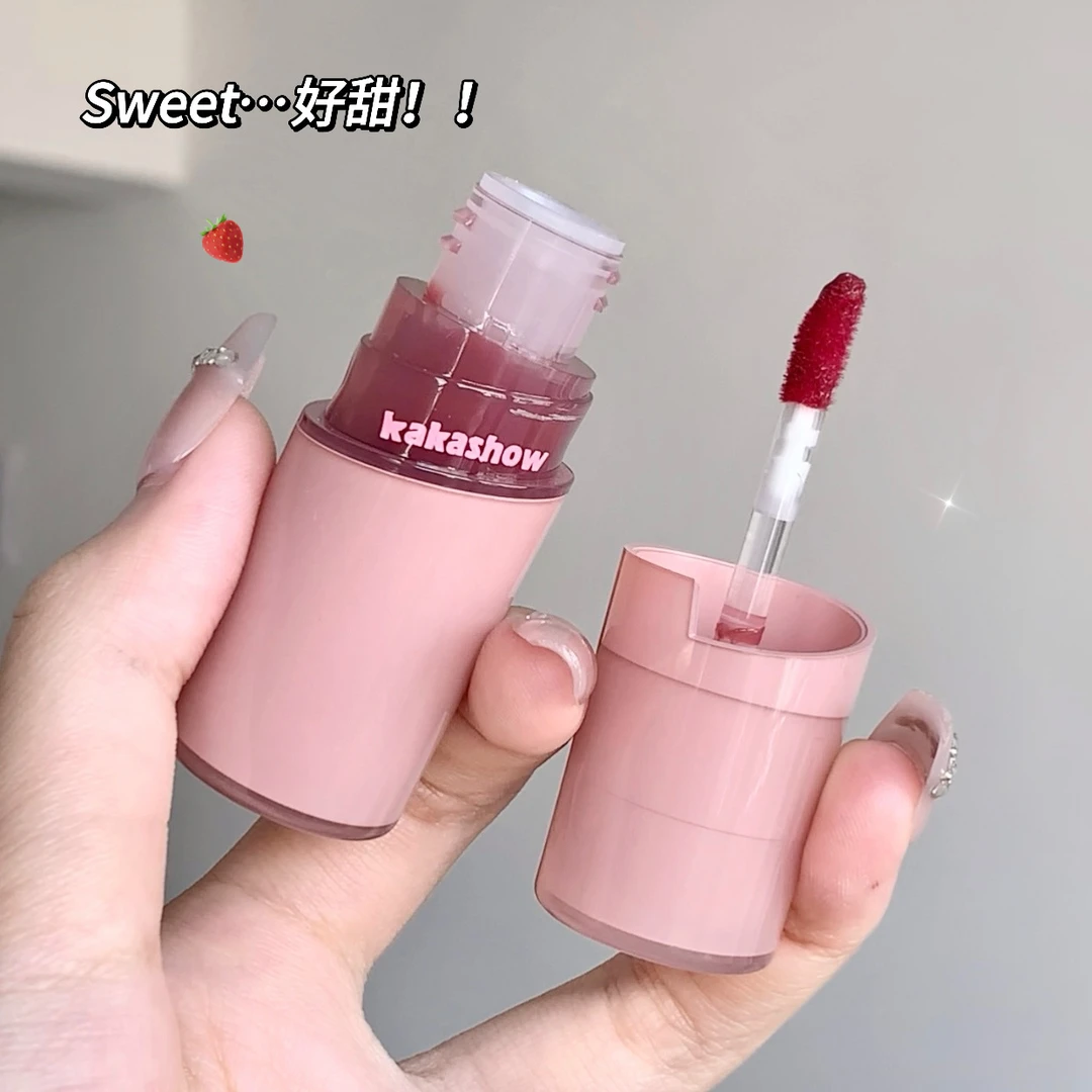 水光甜漾唇釉水润镜面伪素颜女纯欲嘟嘟唇口红清透光泽显白打底